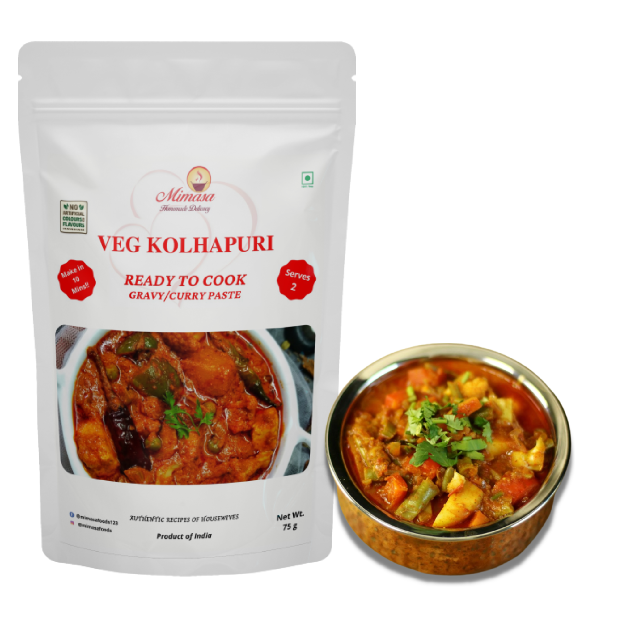 Mimasa Veg Kolhapuri Gravy/Curry Paste MF00010_1