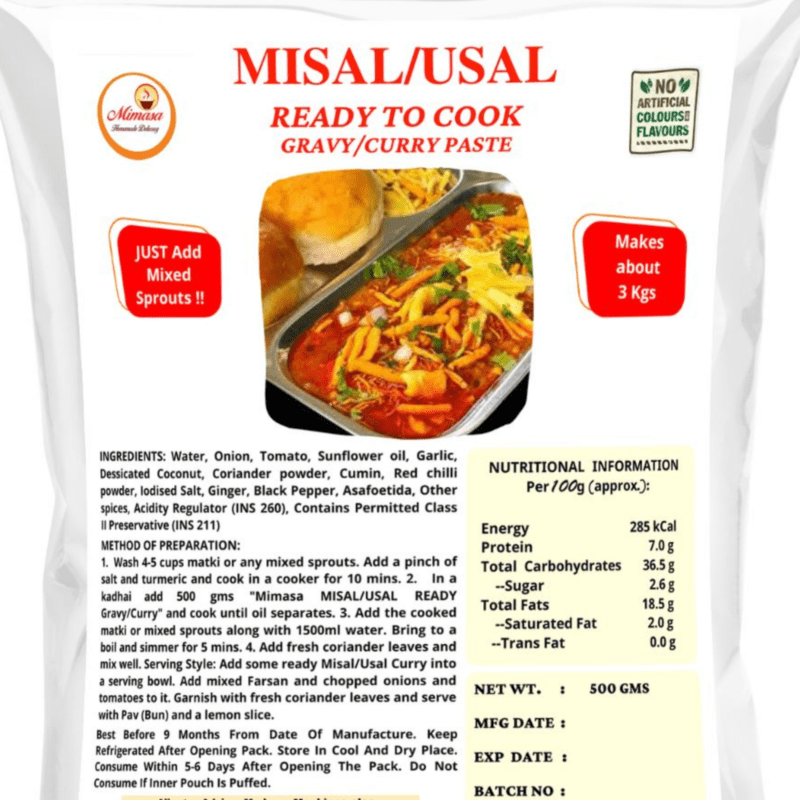 Misal/Usal Gravy/Curry Paste MF00016